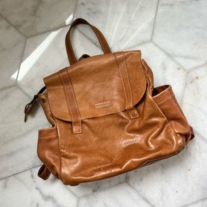 Better Life Bags Full Leather Backpack